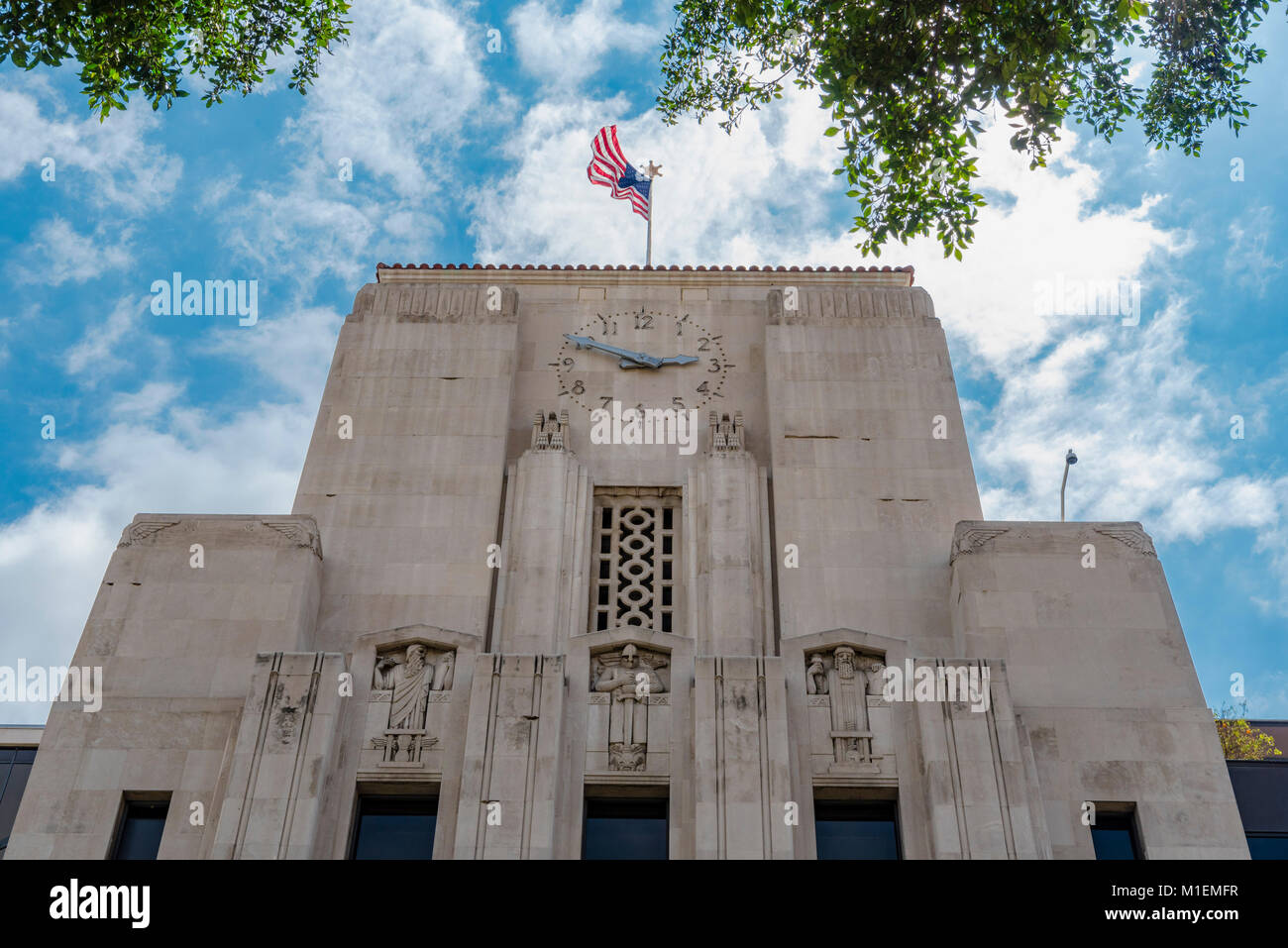 Los Angeles Times building Foto Stock