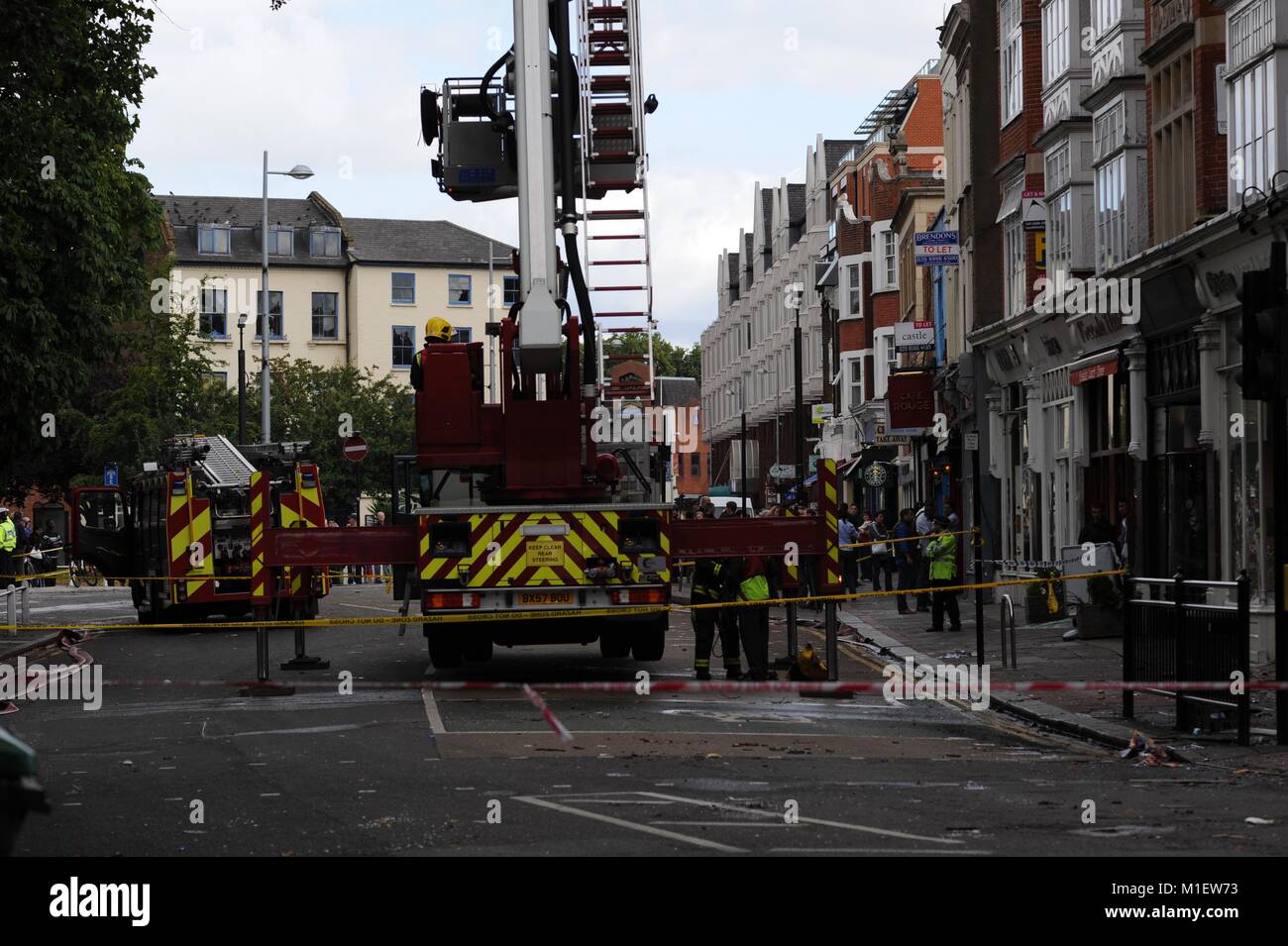 Londra tumulti, le conseguenze Foto Stock