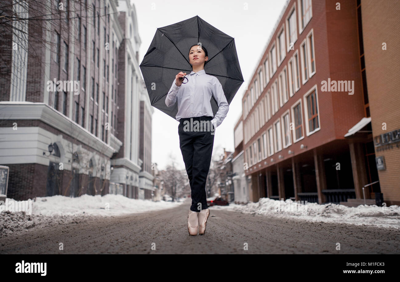 camicia con ballerine