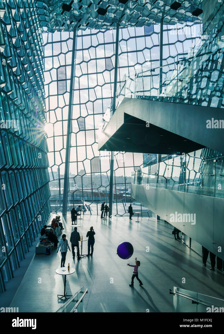 Design Show, harpa, Reykjavik, Islanda Foto Stock