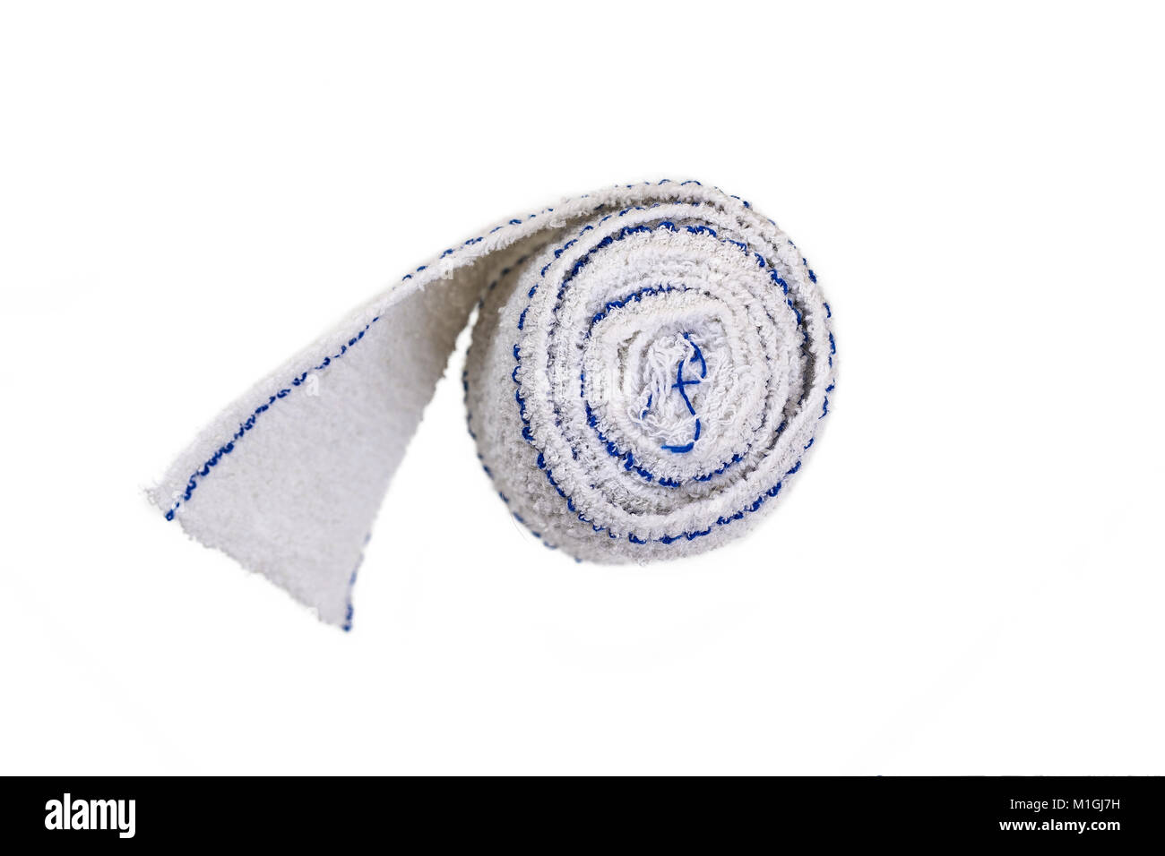 L'immagine orizzontale di un rotolo di bendaggio medica Foto Stock