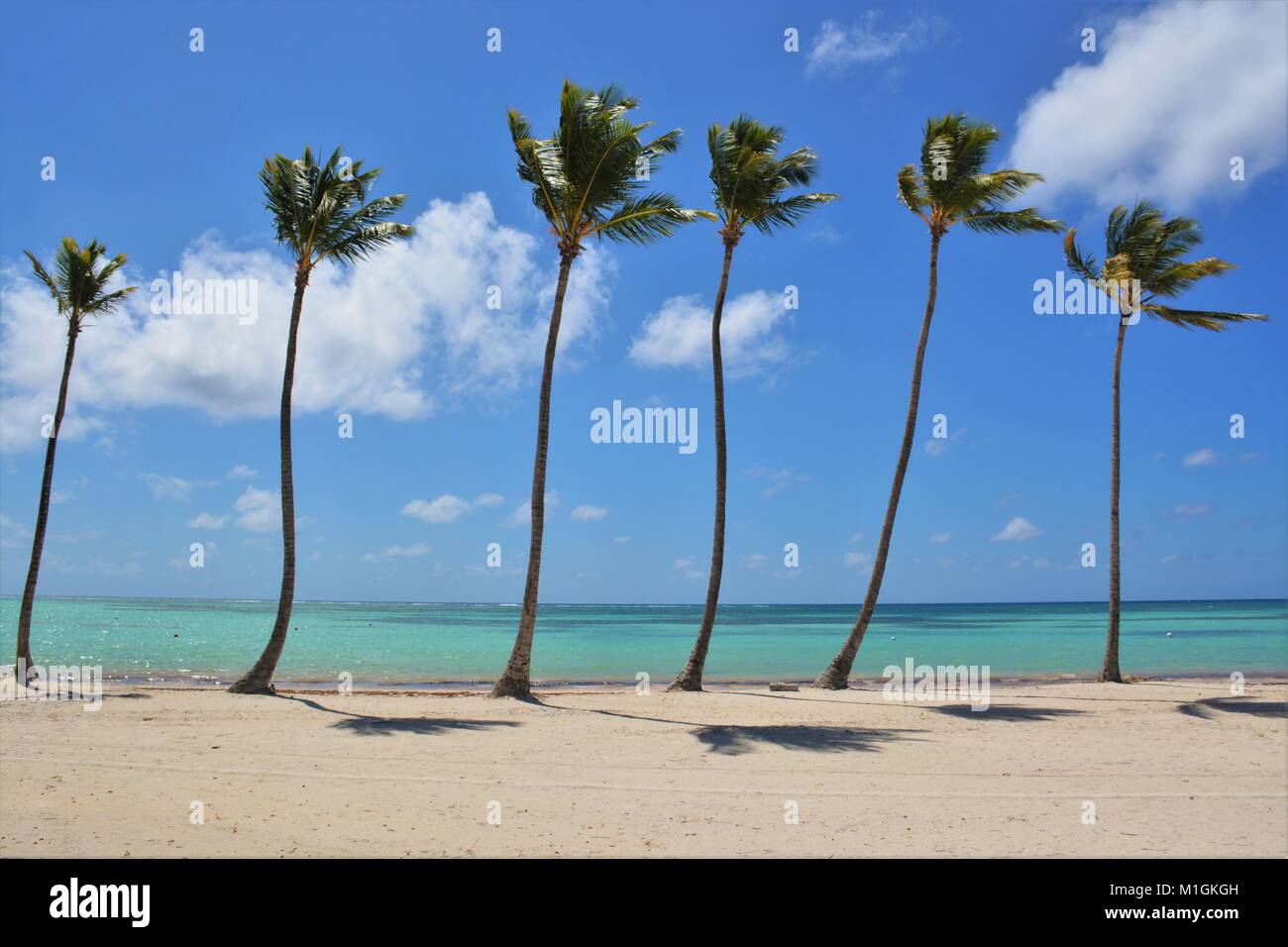 Juanillo spiaggia di Punta Cana Repubblica Dominicana Foto Stock