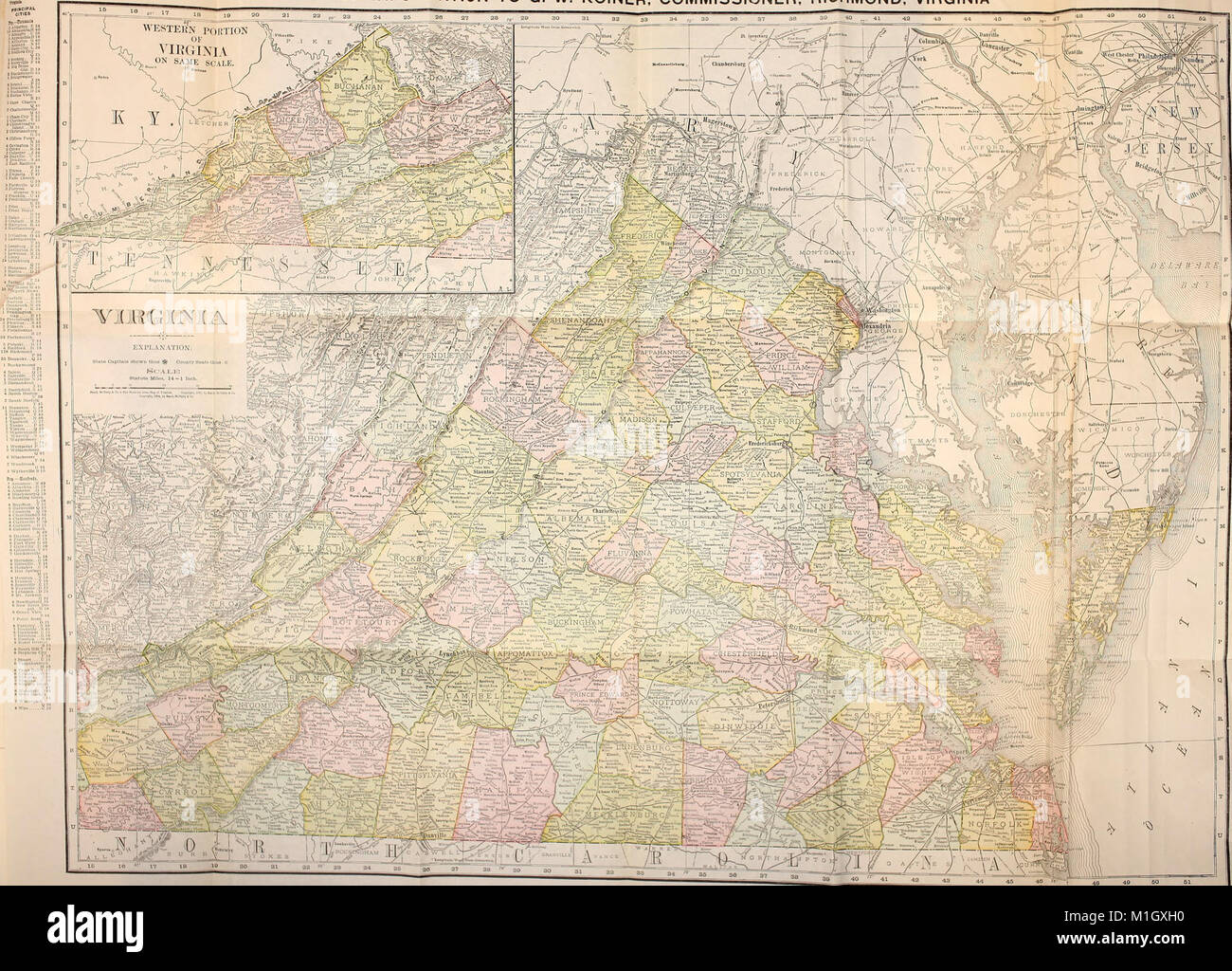 Un libro a mano della Virginia (1911) (14592942848) Foto Stock