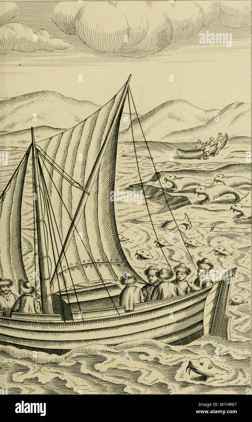 Una vera descrizione di tre viaggi dal nord-est verso la Cathay e Cina - intrapreso dagli olandesi negli anni 1594, 1595 e 1596 (1853) (14591520318) Foto Stock