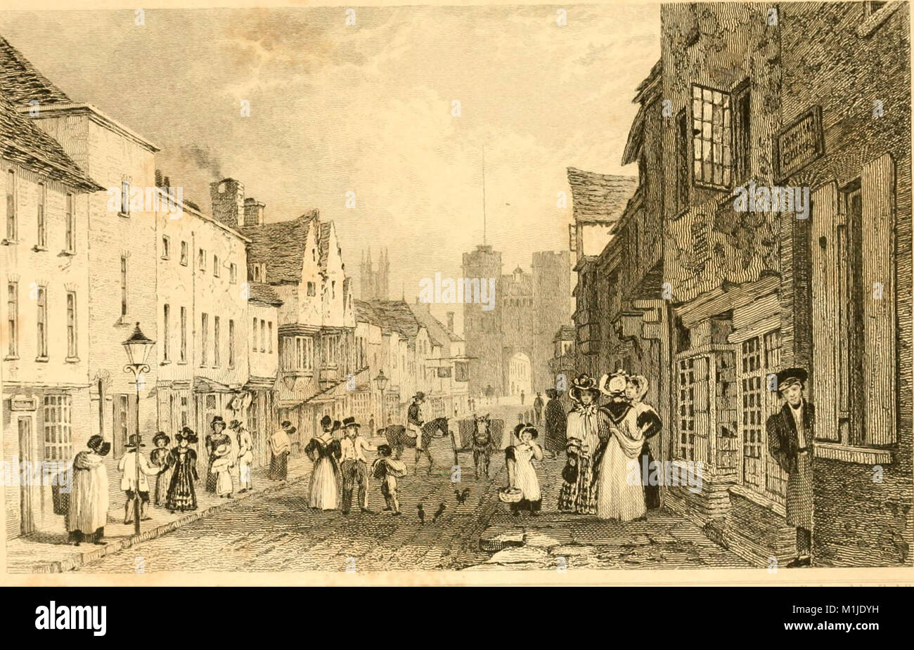 Una passeggiata in e attorno alla città di Canterbury, con molte osservazioni di non essere trovato in qualsiasi descrizione finora pubblicati (1825) (14773596005) Foto Stock