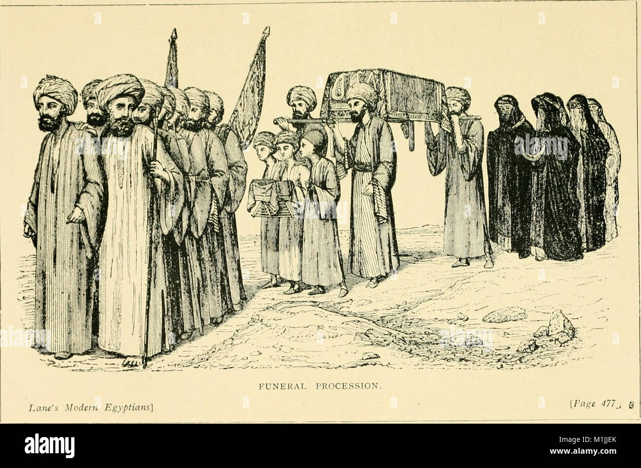 Un conto degli usi e costumi dei moderni egiziani, scritto in Egitto  durante gli anni 1833-1835 (1842) (14800440943 Foto stock - Alamy