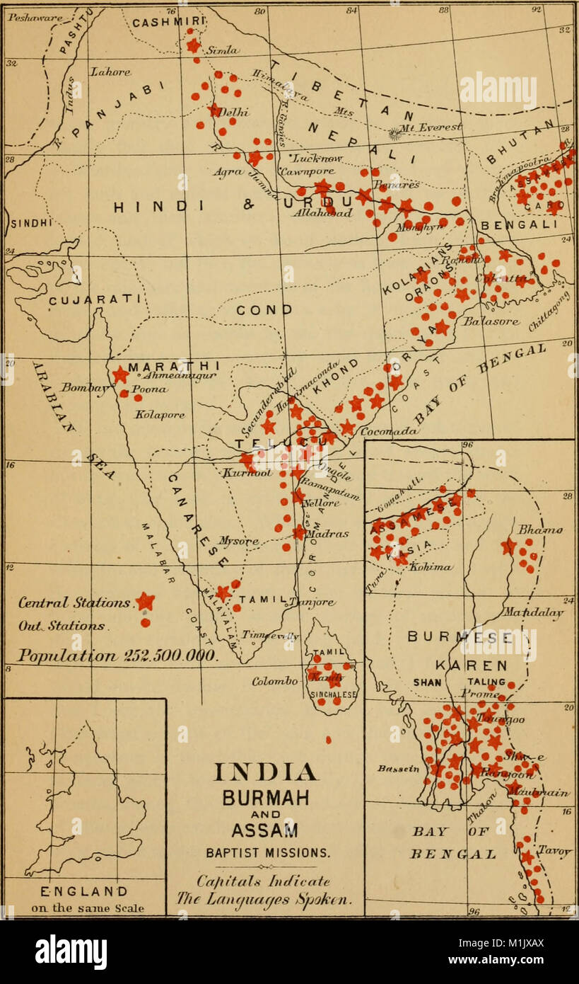 Il lavoro di William F. Bainbridge del 1882 "Along the Lines at the Front" fornisce una panoramica completa delle missioni domestiche e straniere battiste. Pubblicato dall'American Baptist Publication Society, riflette sugli sforzi e le strategie dei missionari battisti durante quell'epoca. Foto Stock