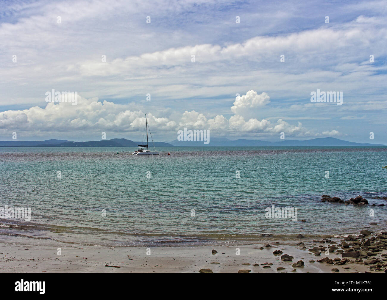 Port Douglas seaway canale, estremo Nord Queensland (FNQ) Australia view Foto Stock