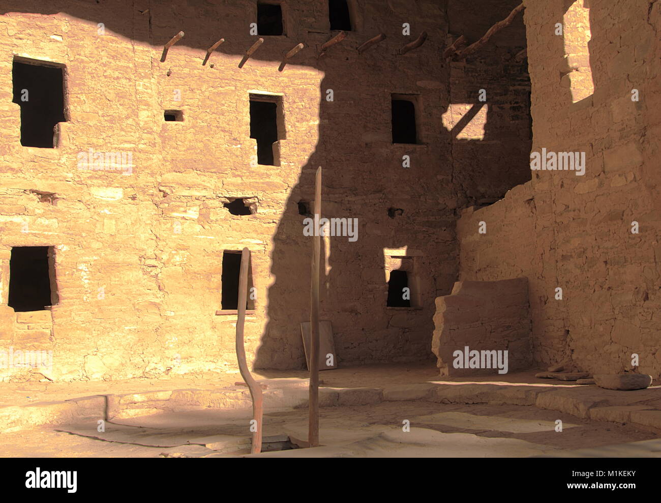 Il parco nazionale di Mesa Verde, un antico rudere in Colorado Foto Stock