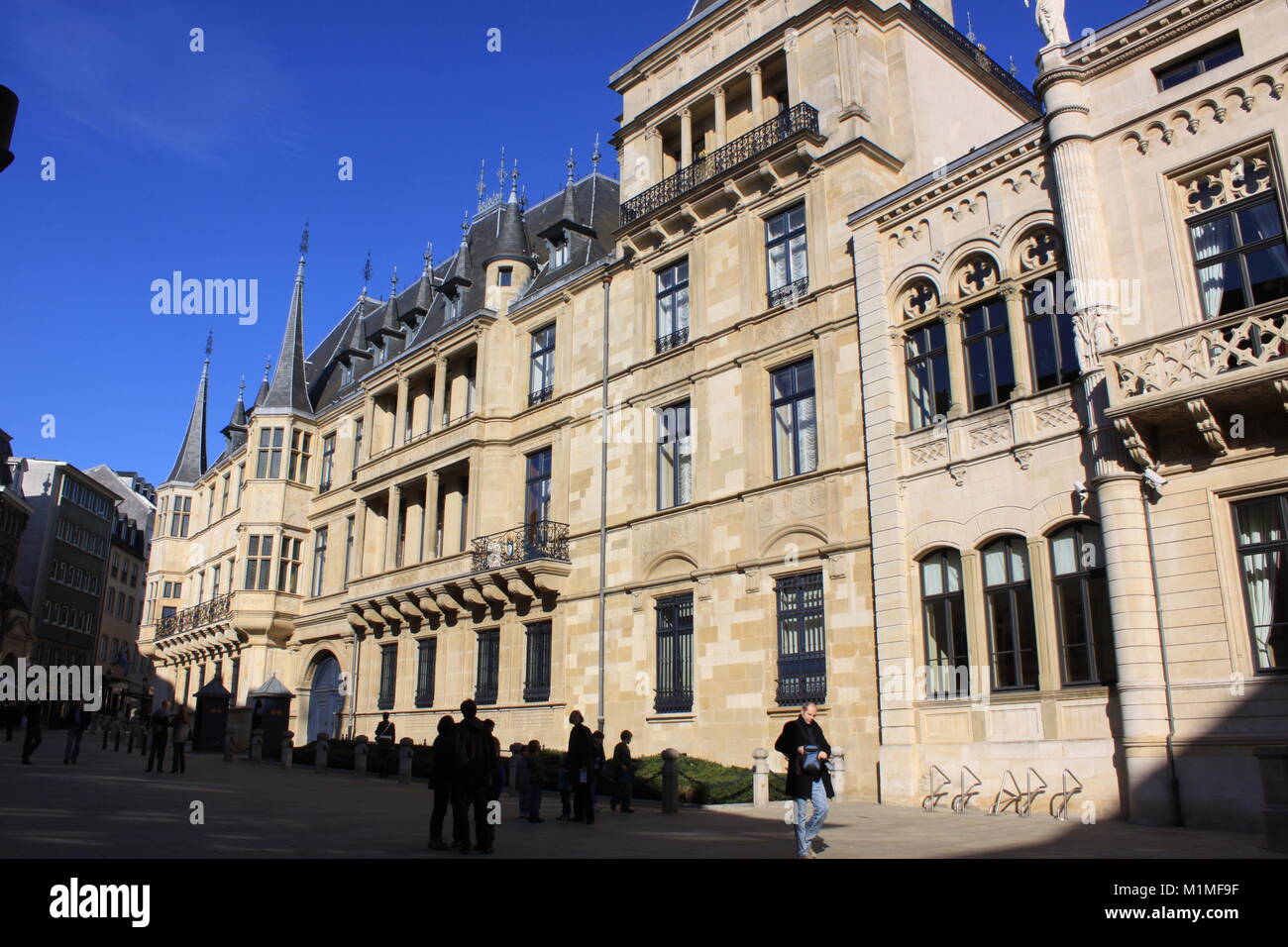 Lussemburgo, Granducato del Lussemburgo, il palazzo, Malcolm Buckland Foto Stock