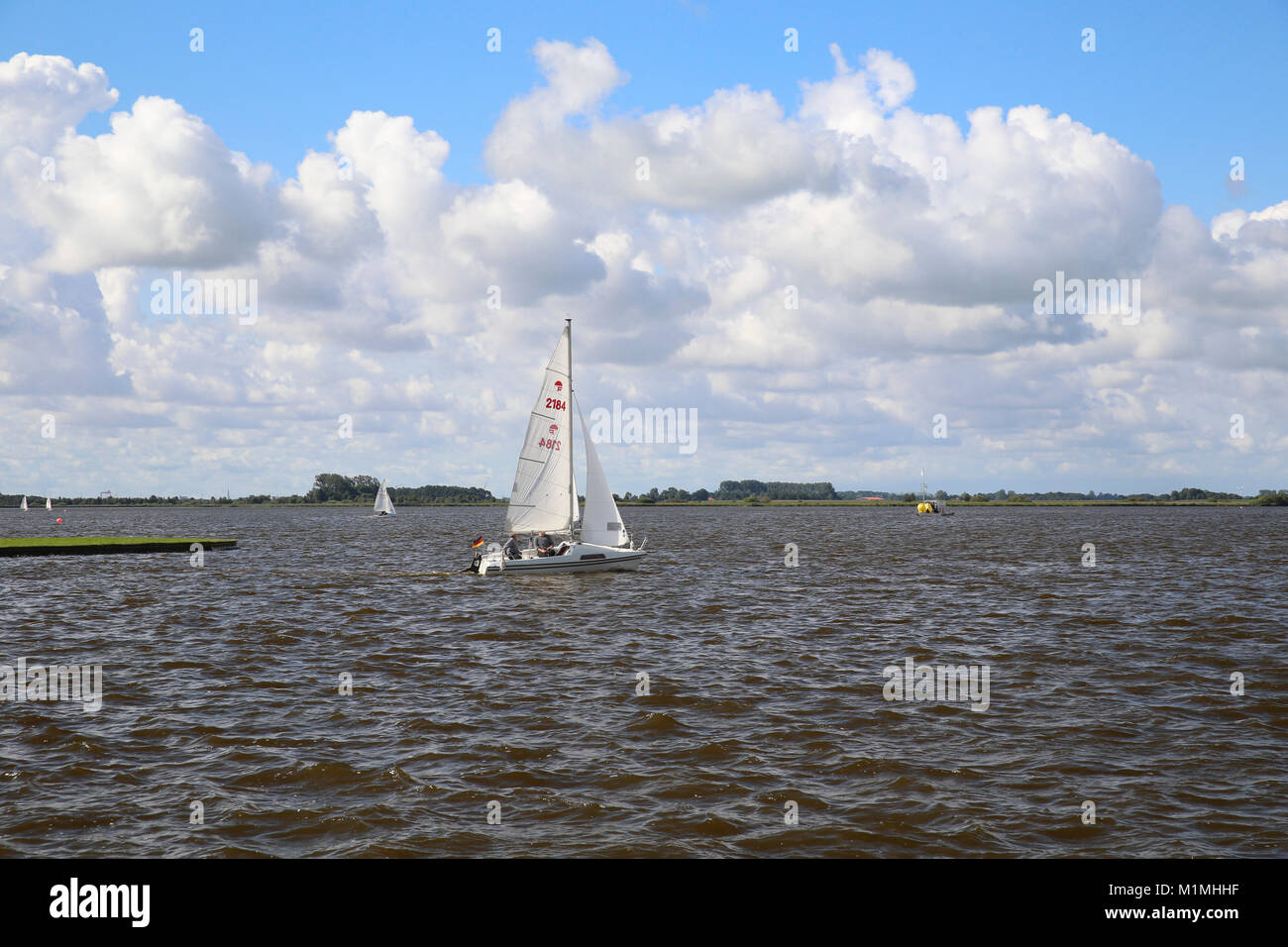 In alto mare Foto Stock