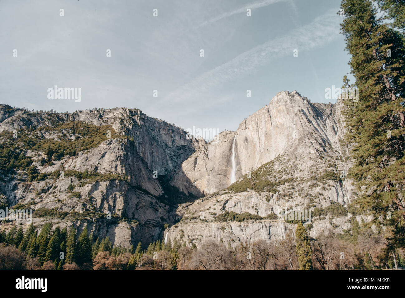 Cascata, Yosemite National Park, California, Stati Uniti Foto Stock