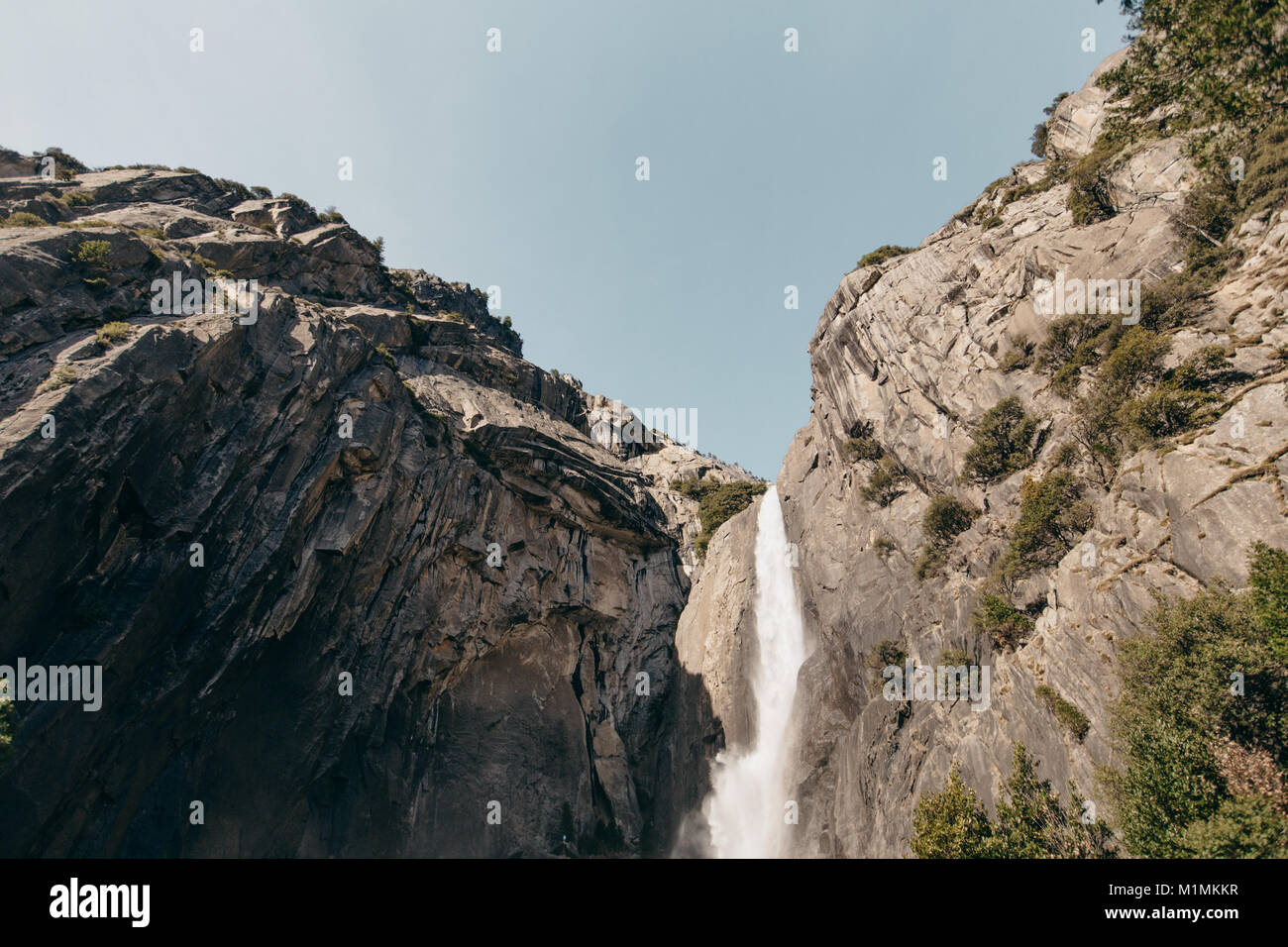 Cascata, Yosemite National Park, California, Stati Uniti Foto Stock