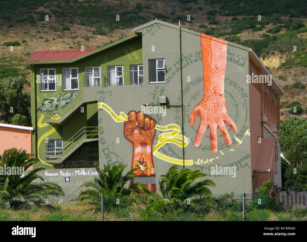 Diritti umani Media Center, Cape Town, Sud Africa Foto Stock