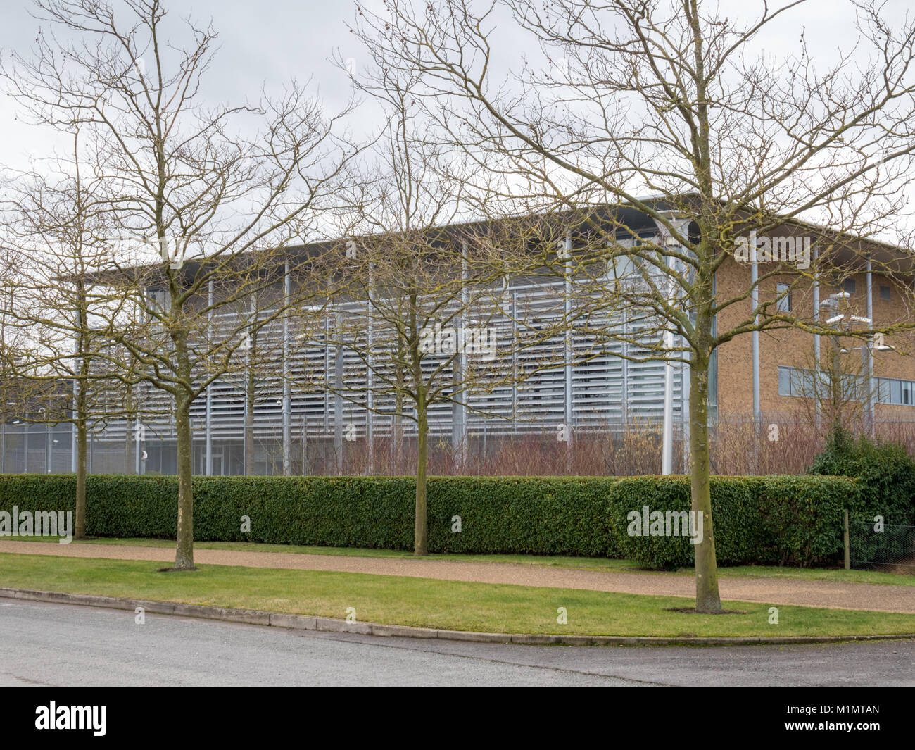 Il Cambridgeshire nuovo servizio antincendio quartier generale sul Cambridge Research Park Waterbeach Cambridgeshire Regno Unito il non sono mai stati utilizzati Foto Stock