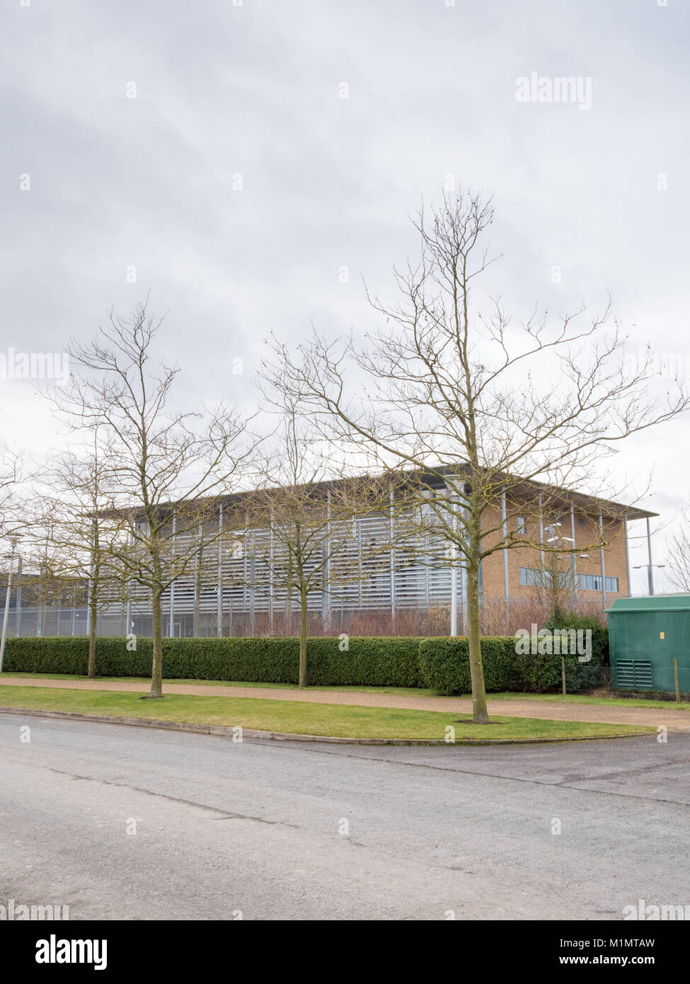 Il Cambridgeshire nuovo servizio antincendio quartier generale sul Cambridge Research Park Waterbeach Cambridgeshire Regno Unito il non sono mai stati utilizzati Foto Stock