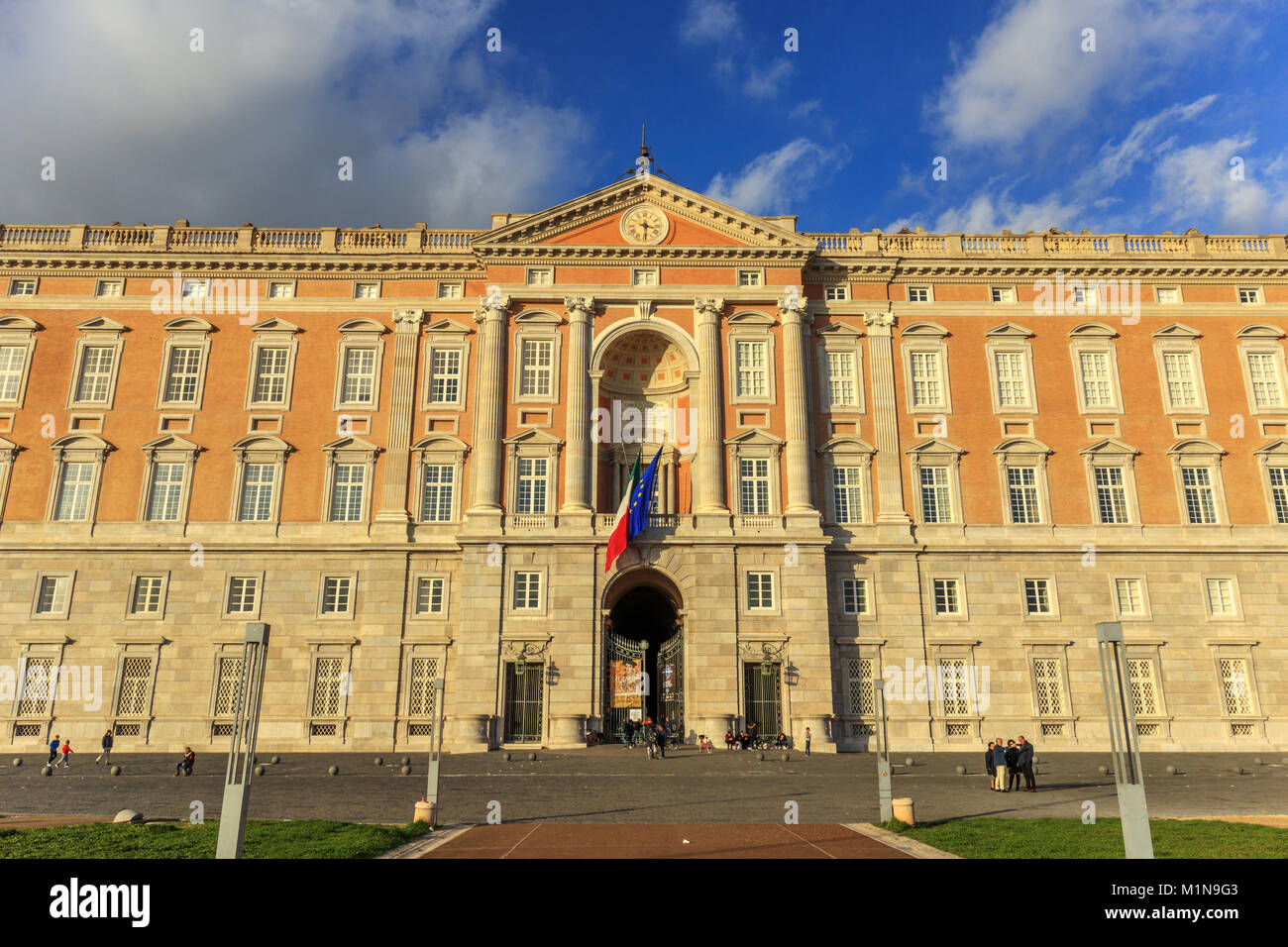 Il Palazzo Reale di Caserta Foto Stock