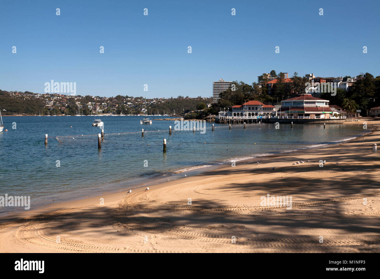 Manly cove beach manly sydney New South Wales AUSTRALIA Foto Stock