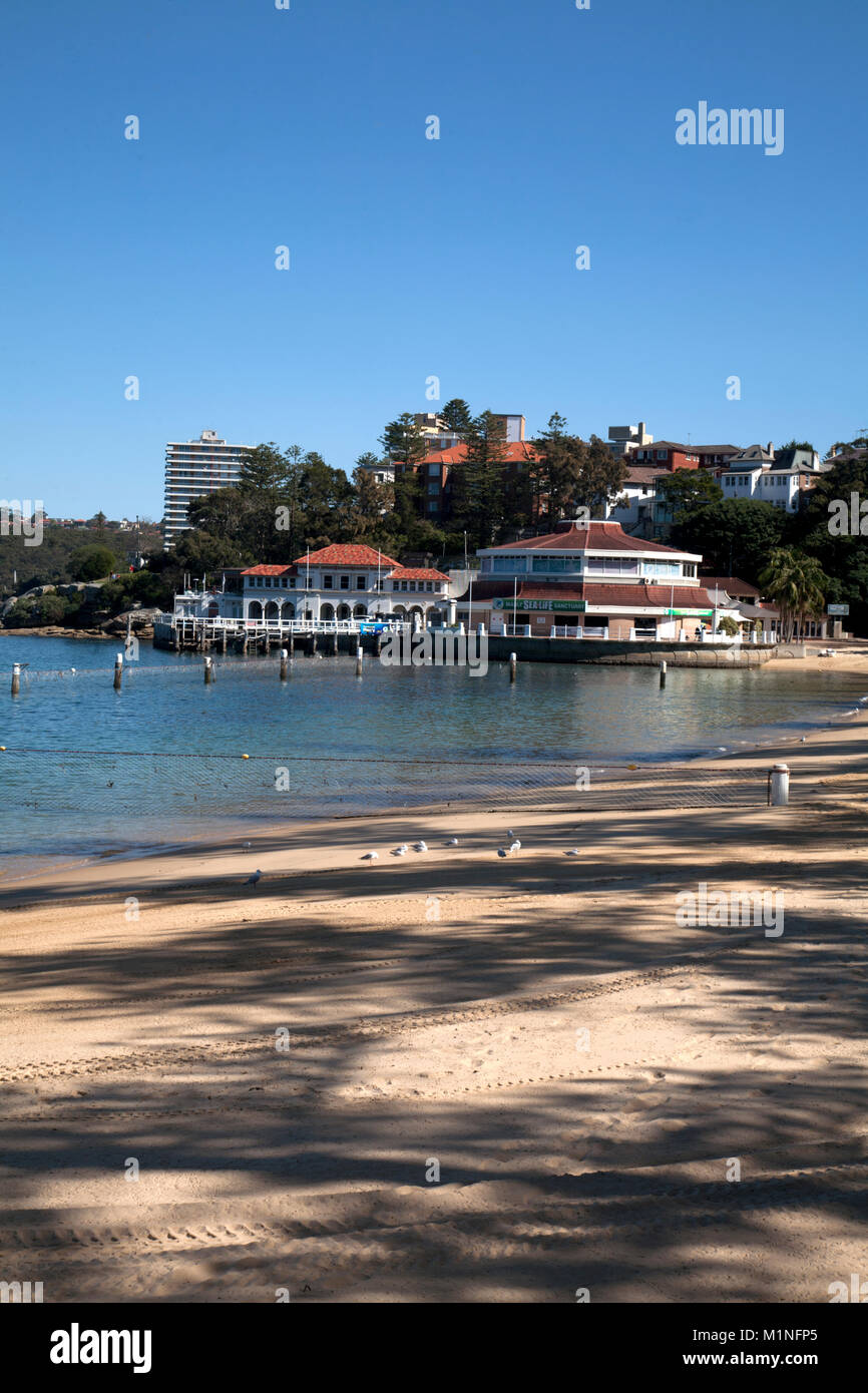 Manly cove beach manly sydney New South Wales AUSTRALIA Foto Stock