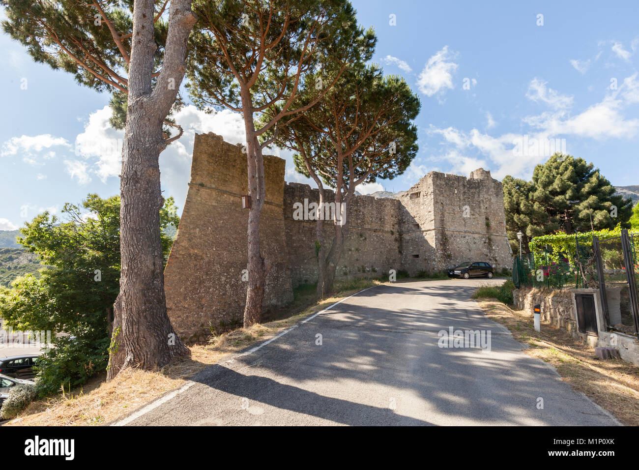 Fortezza Pisana, Marciana, Isola d'Elba, Provincia di Livorno, Toscana, Italia, Europa Foto Stock