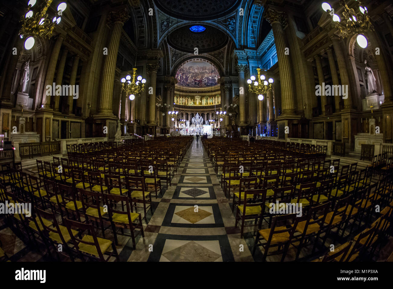 La Chiesa de La Madeleine, Parigi, Francia, Europa Foto Stock