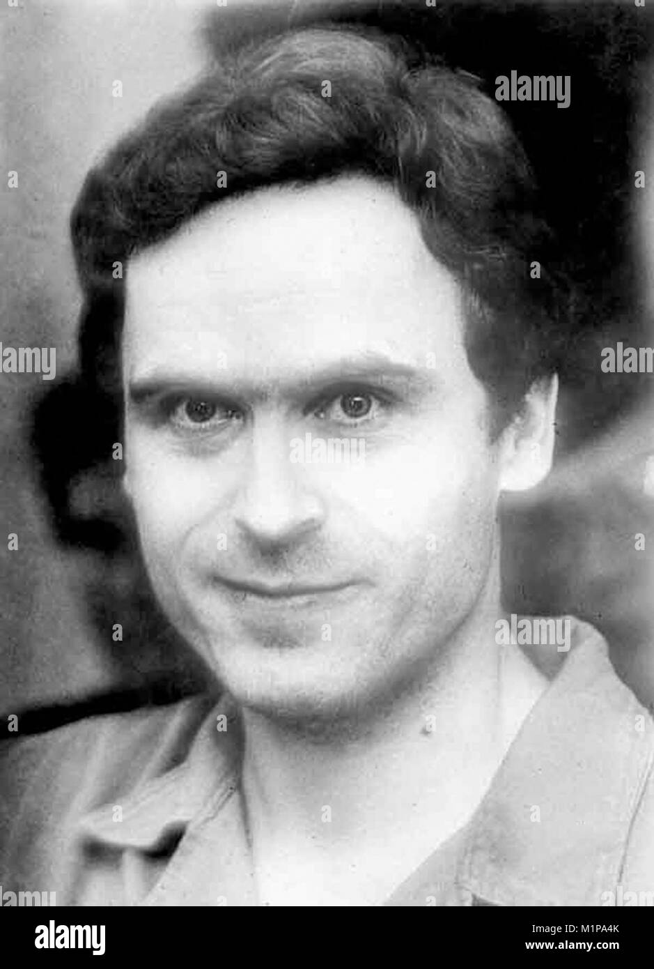 Ted Bundy, serial killer. Theodore Robert Bundy (1946 – 1989) serial killer americano, rapitore, stupratore, ladro e necrofilo che aggredì e uccise numerose giovani donne Foto Stock
