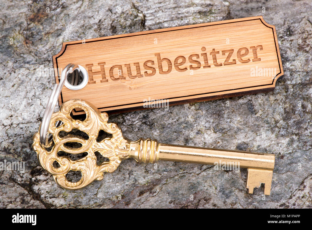 Hausschlüssel für Neue Hausbesitzer Foto Stock