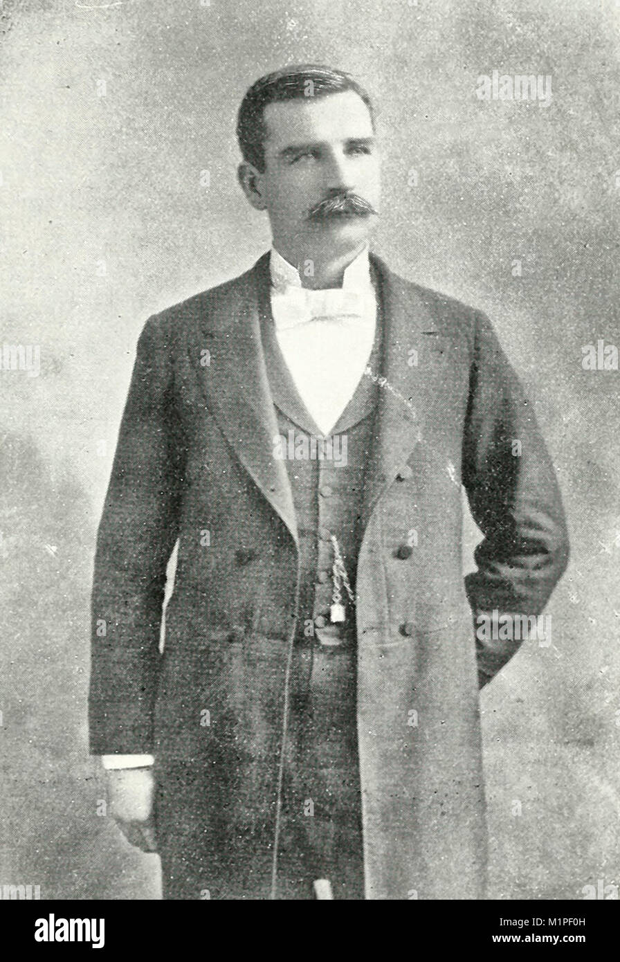 Jack Clifford, Unione Leader accusato dell'omicidio all indomani della Homestead sciopero del 1892 Foto Stock
