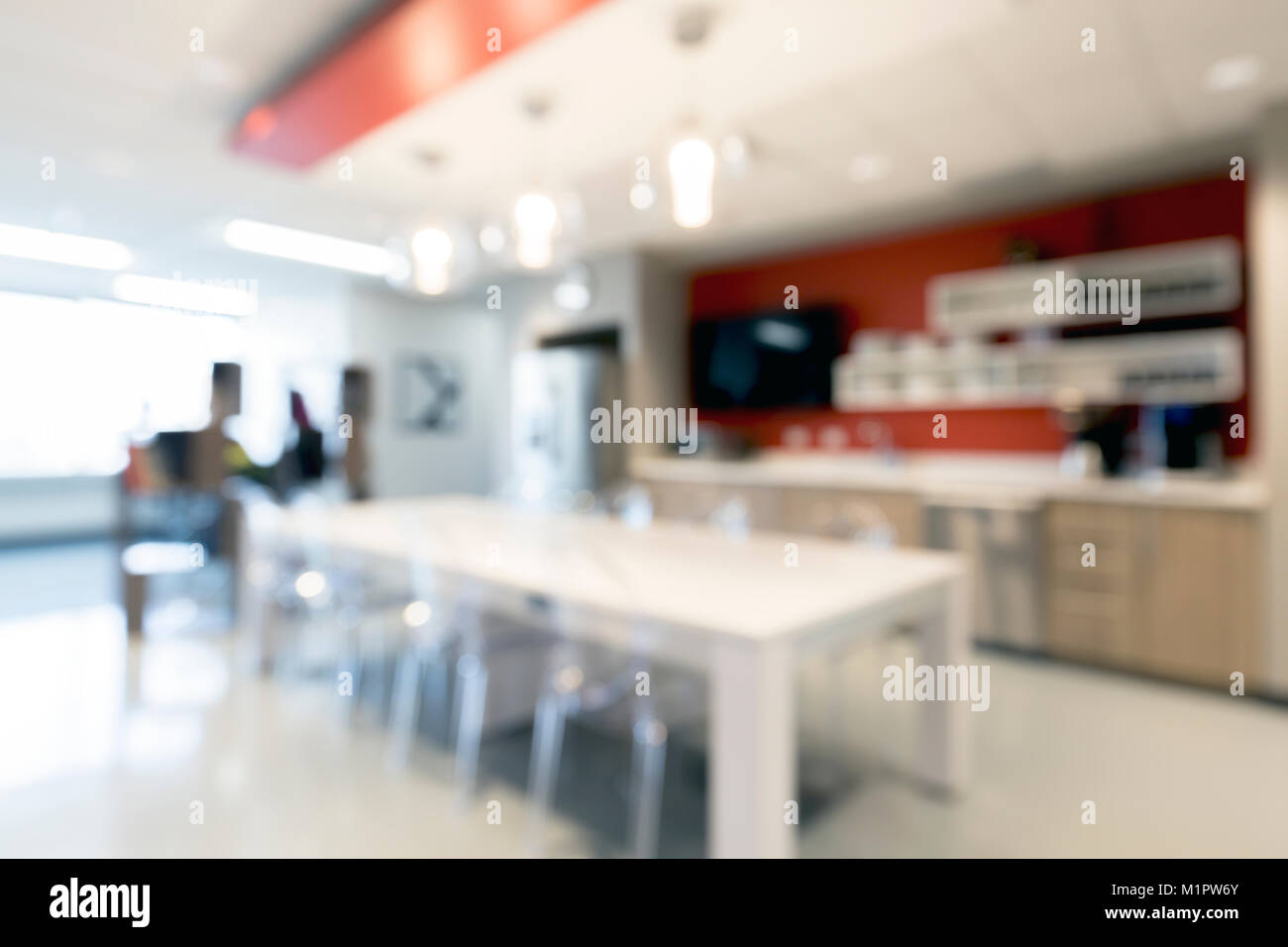 Sfondo astratto di uffici interni Foto Stock