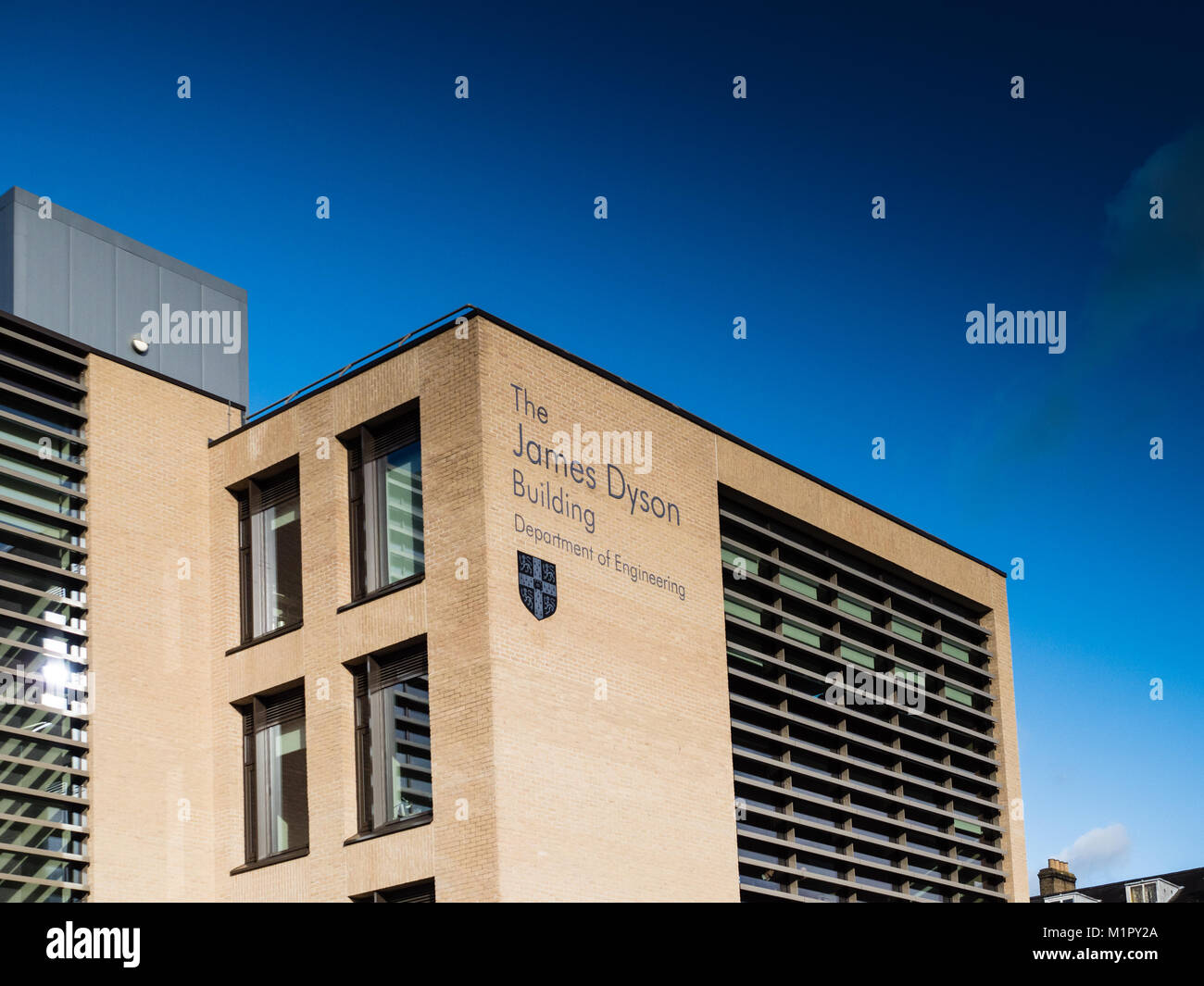 Il James Dyson Edificio, Dipartimento di Ingegneria dell'Università di Cambridge Regno Unito. Aperto 2016, Nicholas Hare architetti. Foto Stock