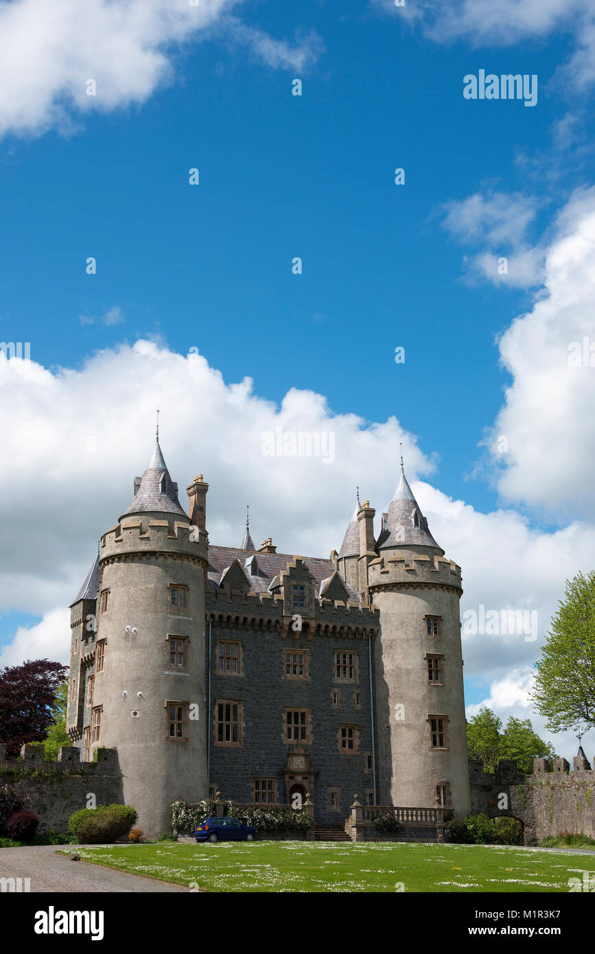 Castello Killyleagh, killyleagh, County Down, Irlanda del Nord e Gran Bretagna , Killyleagh Castello Schloss Killyleagh, Killyleagh, Nordirland, Grossbrit Foto Stock