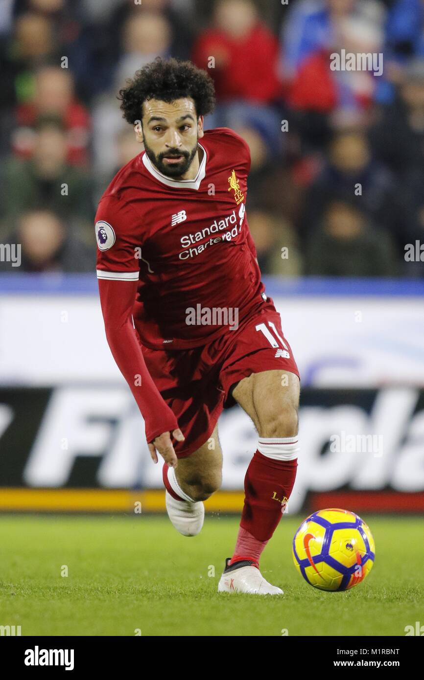 MOHAMED SALAH, Liverpool FC, 2018 Foto Stock