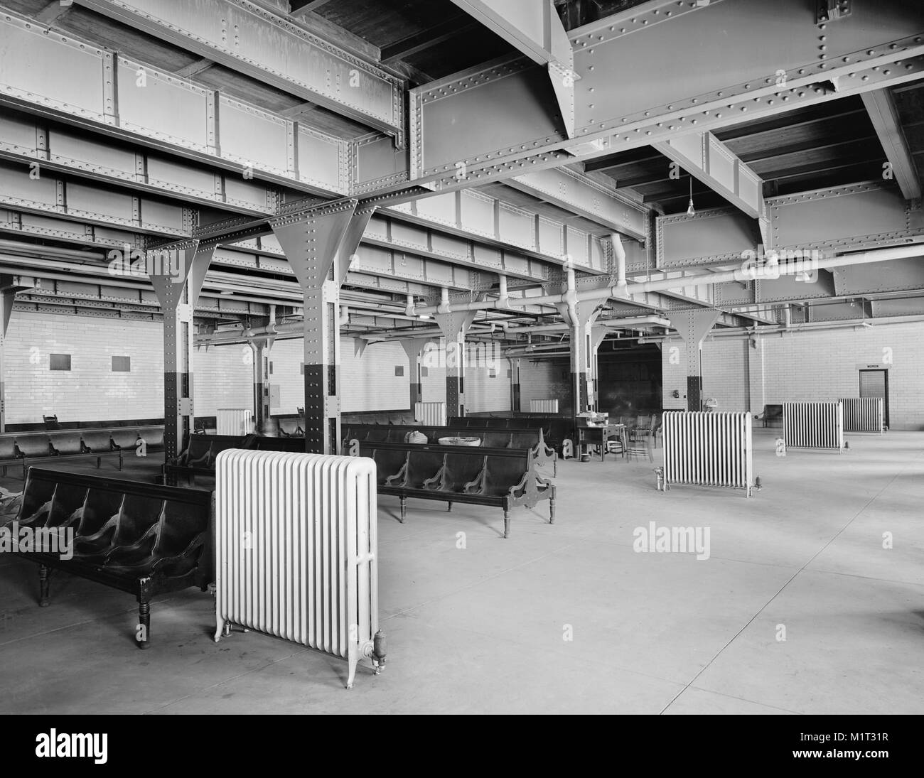 Emigrante la camera, Chicago e North Western Terminal, Chicago, Illinois, Stati Uniti d'America, Detroit Publishing Company, 1912 Foto Stock