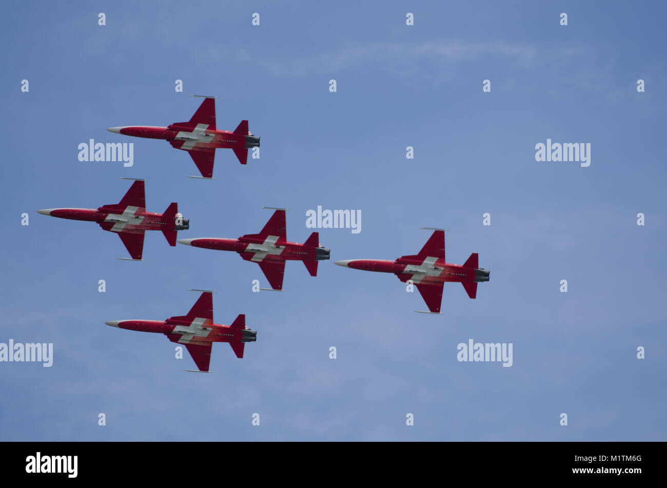 Germania Berlino Schoenefeld, 3 giugno. 2016.; #patrouille swiss durante la Ila di Berlino Schoenefeld Foto Stock