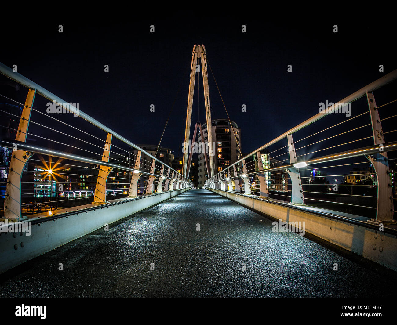 Clarence Dock / Leeds Dock, Leeds, West Yorkshire, Regno Unito Foto Stock