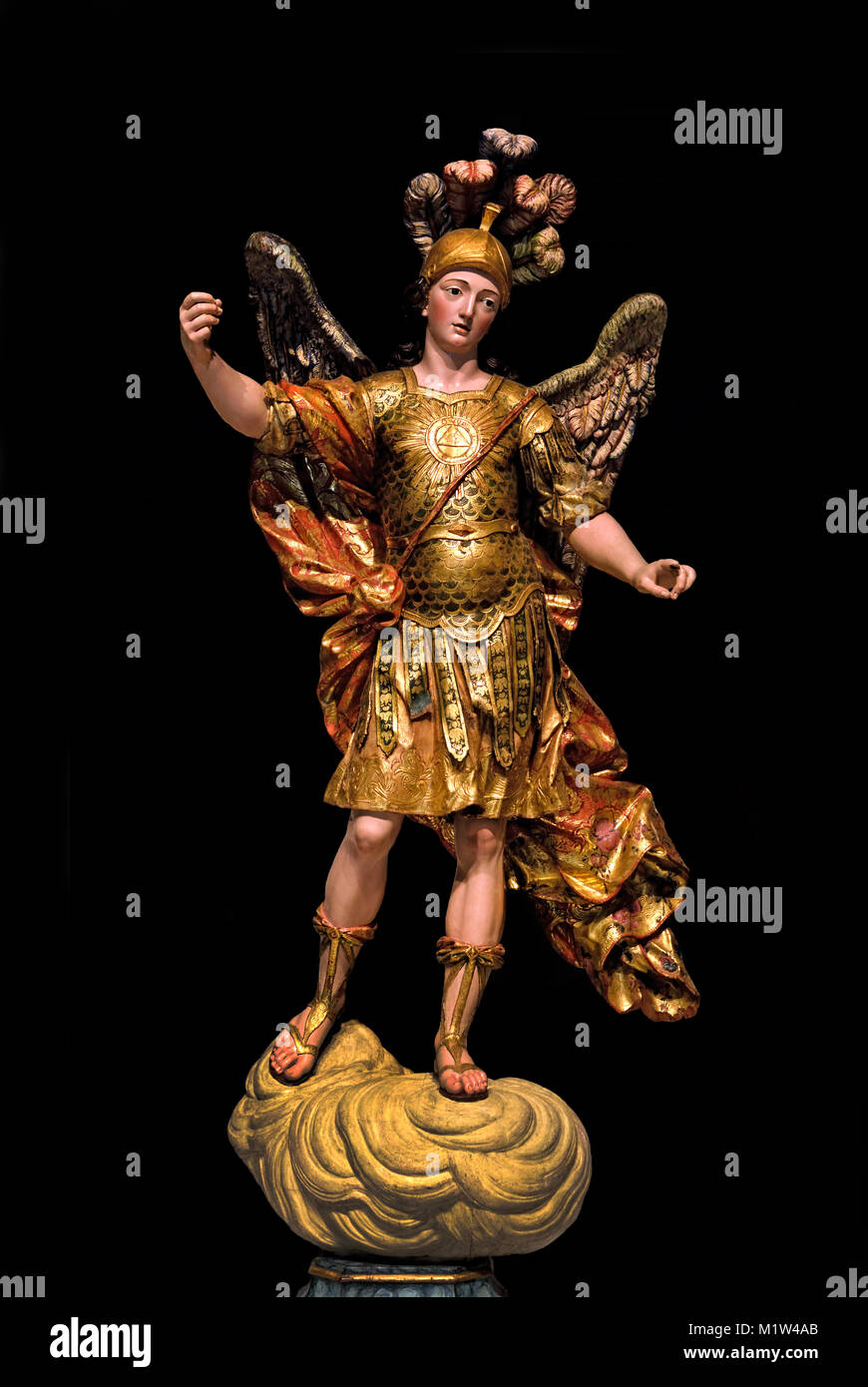 L'Arcangelo San Michele - São Miguel del XVIII secolo, portugese, Portogallo, Foto Stock