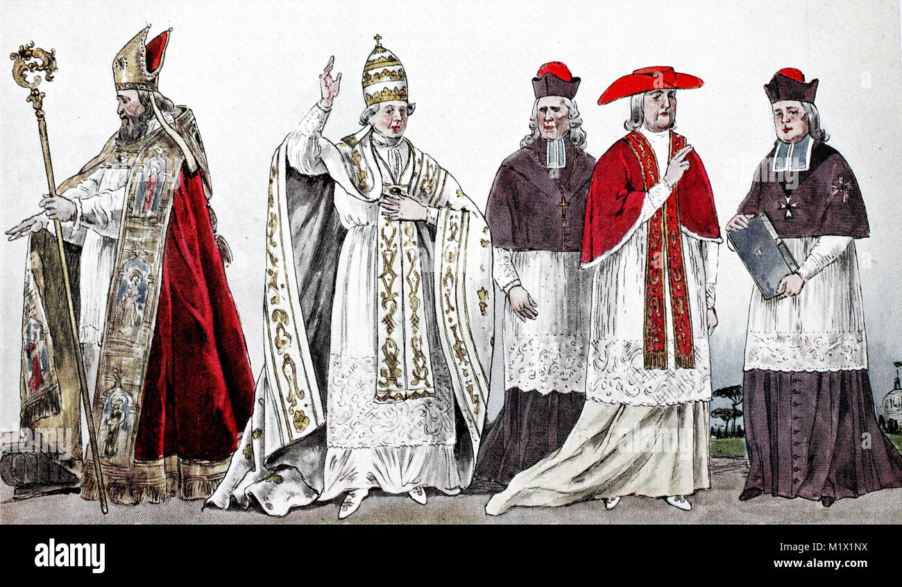 Abbigliamento storico di vescovo immagini e fotografie stock ad alta  risoluzione - Alamy