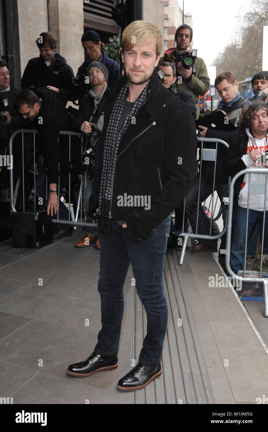 Kian Egan assiste il 2014 TRIC premi al Grosvenor House Hotel di Londra. Undicesimo Marzo 2014 © Paul Treadway Foto Stock