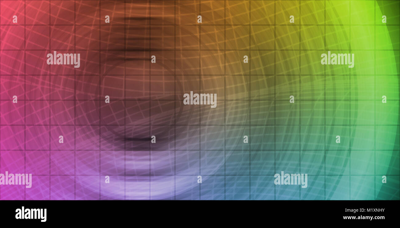 I sistemi di informazione o è come un business globale Foto Stock