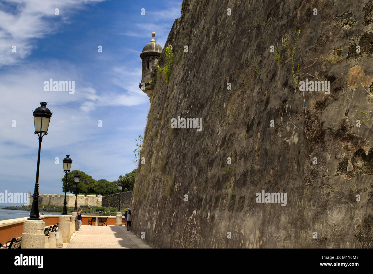 Puerta de San Juan Vecchia San Juan, Puerto Rico Foto Stock