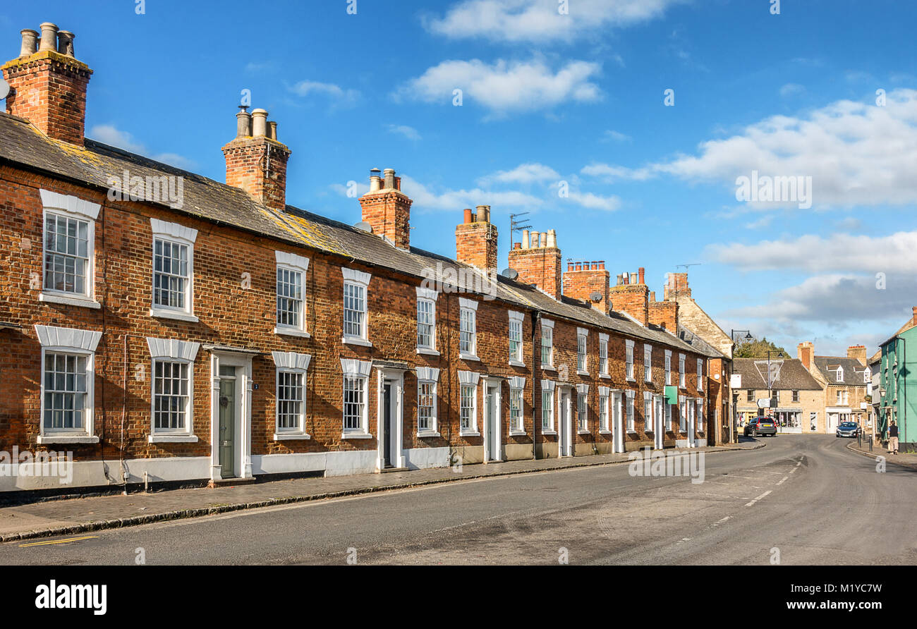 Olney città mercato nel Buckinghamshire Foto Stock