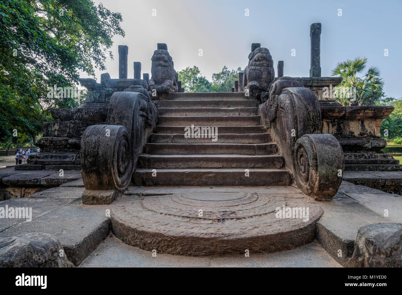 Polonnaruwa, Nord provincia centrale, Sri Lanka, Asia Foto Stock
