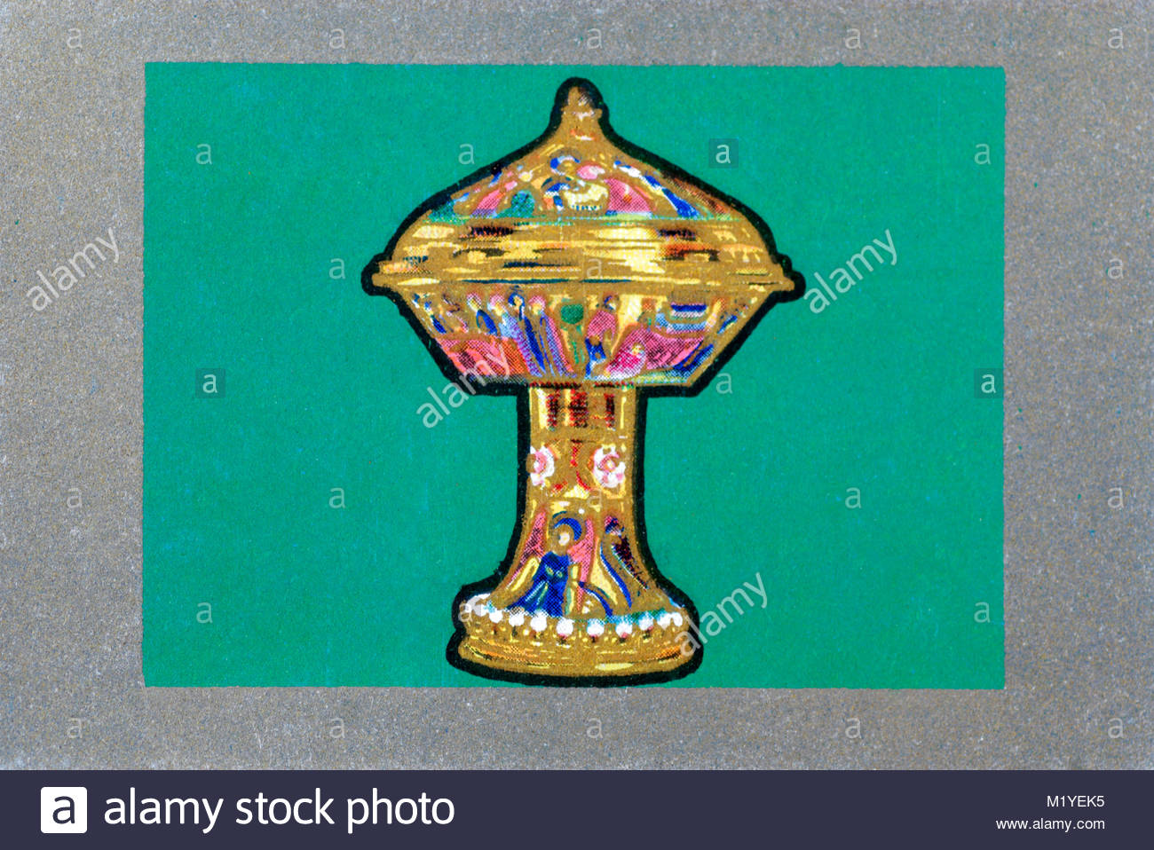 British Museum - The Royal Gold Cup illustrazione Foto Stock
