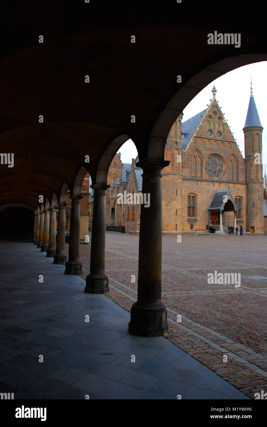 Binnenhof corte interna, all'Aia, Paesi Bassi Foto Stock