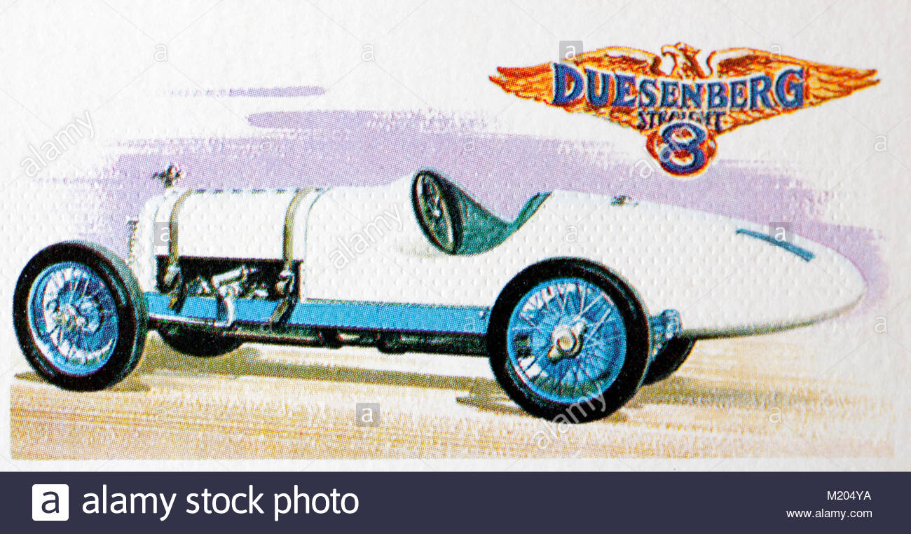 Duesenberg Grand Prix 3 litri 1921 illustrazione Foto Stock