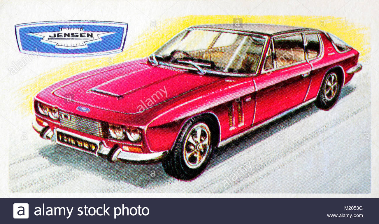 Jensen FF 4WD 6,3 litri 1968 illustrazione Foto Stock
