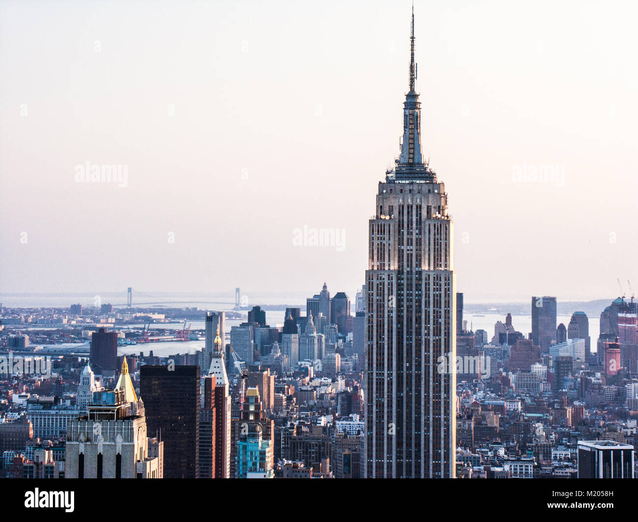 La città di New York Ray Boswell Foto Stock