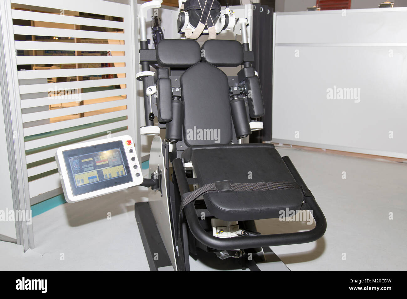 Robotica per colonna vertebrale antalgica trak macchina Foto Stock
