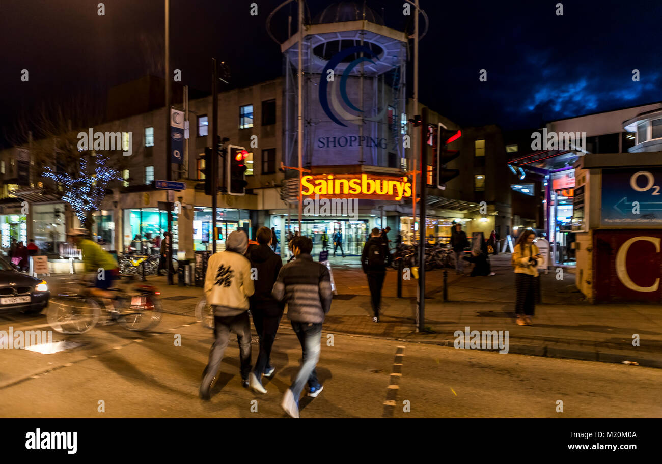 Sainsbury's supermercato, Clifton Down, Whiteladies Road, Bristol, Regno Unito. Foto Stock