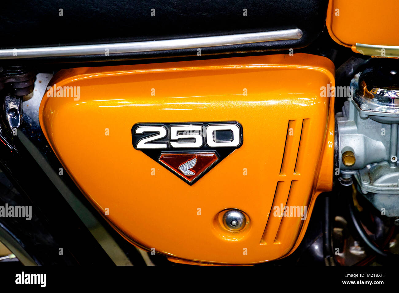 Xxxviii Carole Nash Bristol Classic Bike Show al bagno e West showground Shepton Mallet Somerset England Regno Unito Honda CB250 Foto Stock